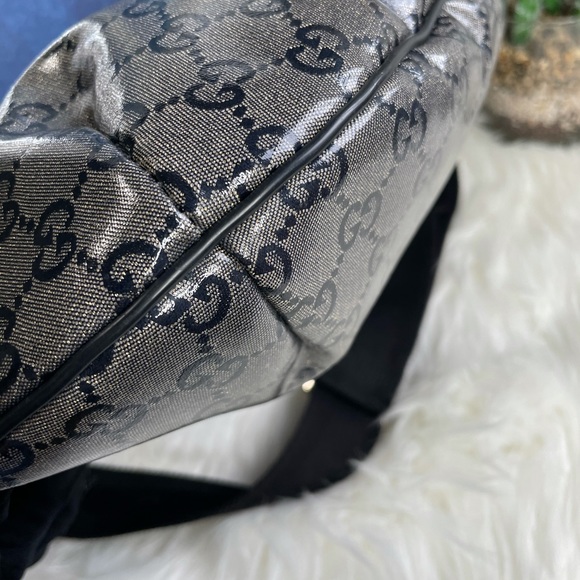 Gucci Crystal coated Monogram crossbody bag - Picture 4 of 16